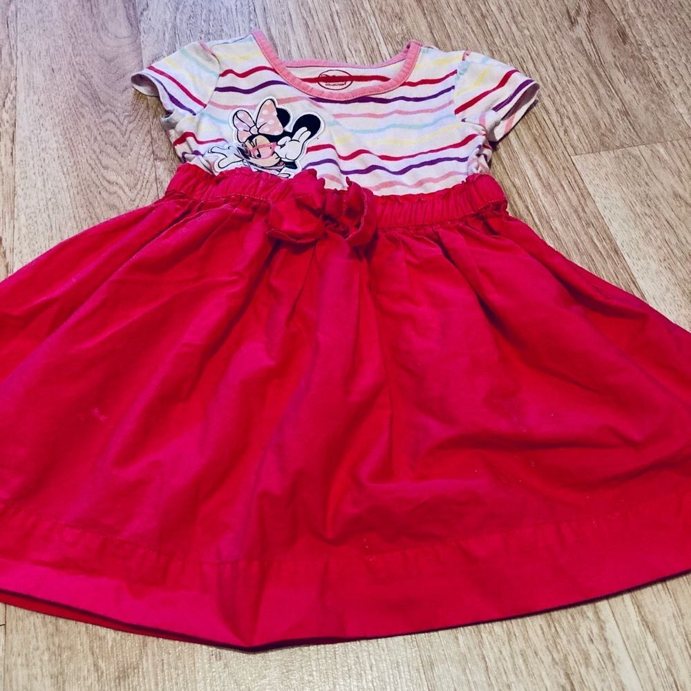 Toddler Girl 3t Pink Minnie Mouse‎ Dress